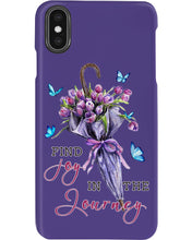Load image into Gallery viewer, Butterflies Find Joy In The Journey Gift For Daughter Phone case
