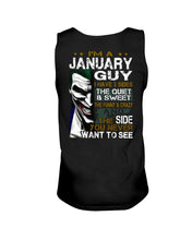 Load image into Gallery viewer, Joker January Guy The Quite And Sweet Birthday Meaningful Gift Unisex Tank Top
