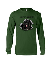Load image into Gallery viewer, Labrador Retriever Six Feet People Unique Custom Design For Dog Lovers Unisex Long Sleeve
