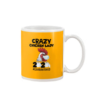 Load image into Gallery viewer, Crazy Chicken Lady 2020 Quarantined Gift For Chicken Lovers Mug
