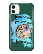 Load image into Gallery viewer, Fishing With All Your Heart Gift For Men Phone case
