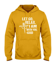 Load image into Gallery viewer, Let You Relax I Am With You Gray Background Hoodie
