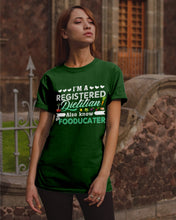 Load image into Gallery viewer, I'm A Registered Dietitian Also Know Fooducater Trending Guys Tee
