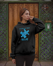 Load image into Gallery viewer, In April We Wear Blue Autism Awareness Special Custom Design Hoodie
