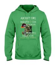 Load image into Gallery viewer, August Girl Daughter Of God Meaningful Gift For Women Hoodie
