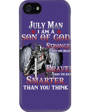Load image into Gallery viewer, July Man Son Of God Birthday Meaningful Gift For Men Phone case
