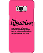 Load image into Gallery viewer, Librarian Keeper Of Books Guardian Of Knowledge Custom Design Phone case
