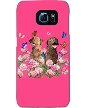 Load image into Gallery viewer, Gift For Dog LoversChesapeake Bay Retriever With Peonies Phone case
