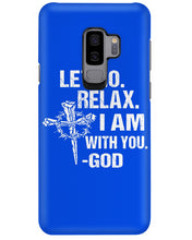Load image into Gallery viewer, Let You Relax I Am With You Gray Background Phone case
