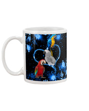Load image into Gallery viewer, Lovely Phone Case Twinkling Blue Heart Gift For Parrots Lovers Mug

