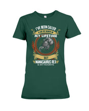 Load image into Gallery viewer, Mamasaurus Rex  Is My Favorite Special Custom Design Ladies Tee

