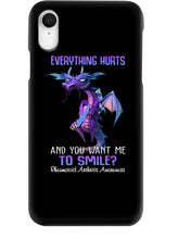 Load image into Gallery viewer, Everything Hurt And You Want Me To Smile Trending Phone case
