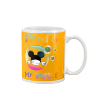 Load image into Gallery viewer, Lovely Phone Case Rainbow Design Stay Out Of My Bubble Gift For Friends Mug
