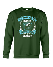 Load image into Gallery viewer, Disease Virus Ruined My Scuba Diving Season For Sport Lovers Sweatshirt
