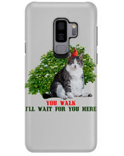 Load image into Gallery viewer, Cat Wait For You Here Gift For Cat Lovers Phone case
