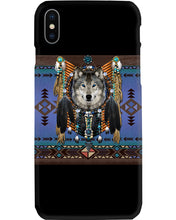 Load image into Gallery viewer, Lovely Phone Case With Native American Style Wolf Gift For Wolf Lovers Phone case
