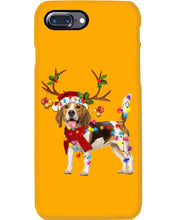 Load image into Gallery viewer, Beagle Gorgeous Reindeer Xmas Lights Gift For Dog Lovers Phone case
