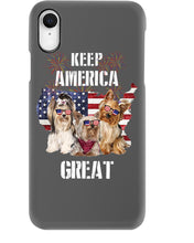 Load image into Gallery viewer, Keep America Great Yorkshire Terrier Gift For Dog Lovers Phone case
