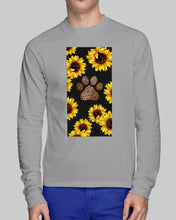 Load image into Gallery viewer, Dog Paw Sunflower  Special Custom Design For Dog Lovers Unisex Long Sleeve
