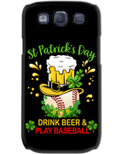 Load image into Gallery viewer, Baseball Drink Beer Day St Patrick's Day Gift For Baseball Lovers Phone case

