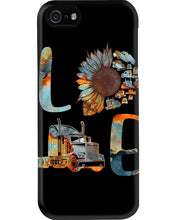 Load image into Gallery viewer, Love Trucker Simple Unique Custom Design For Personalized Job Gift Phone case
