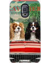Load image into Gallery viewer, Cavalier Happy Holiday Gift For Dog Lovers Phone case
