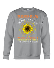 Load image into Gallery viewer, Daughter-in-law A Soul Of A Witch Fire Of A Lioness Sweatshirt
