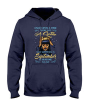 Load image into Gallery viewer, A Queen Was Born In October Birthday Meaningful Gift For Women Hoodie

