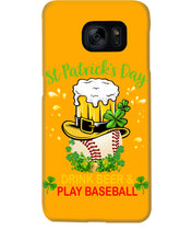 Load image into Gallery viewer, Baseball Drink Beer Day St Patrick's Day Gift For Baseball Lovers Phone case
