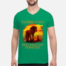 Load image into Gallery viewer, Father And Son Best Friends Forever Gift For Son Guys V-Neck
