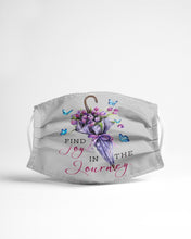 Load image into Gallery viewer, Butterflies Find Joy In The Journey Gift For Daughter Cloth Face Mask
