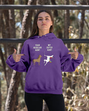 Load image into Gallery viewer, Funny Unicorn Difference Between Your Regular Aunt And My Dutch Aunt Hoodie
