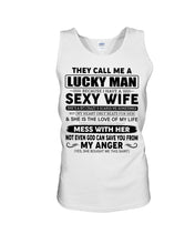Load image into Gallery viewer, Gift For Husband I Have A Sexy Wife Unisex Tank Top
