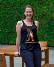 Load image into Gallery viewer, Bigfoot Come And Take It Simple Custom Design Ladies Flowy Tank
