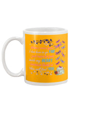Load image into Gallery viewer, Butterflies When I Miss You I Just Have To Look Inside My Heart Gift For Lover Mug
