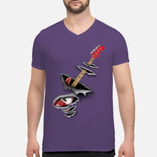 Load image into Gallery viewer, Funny Bass Inside Gift For Music Lovers Guys V-Neck
