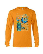 Load image into Gallery viewer, Butterfly Close My Eyes And Hug You Gift For Women Unisex Long Sleeve
