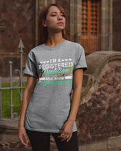 Load image into Gallery viewer, I'm A Registered Dietitian Also Know Fooducater Trending Guys Tee
