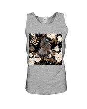 Load image into Gallery viewer, Gift For Dog Lovers Pitbull Bright Peonies Unisex Tank Top
