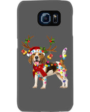 Load image into Gallery viewer, Beagle Gorgeous Reindeer Xmas Lights Gift For Dog Lovers Phone case
