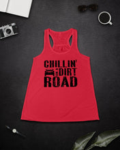 Load image into Gallery viewer, Lovely Phone Case Chillin’ On A Dirt Road Gift For Friends Ladies Flowy Tank
