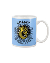 Load image into Gallery viewer, Gift For Cassie Girl The Soul Of A Mermaid Mug
