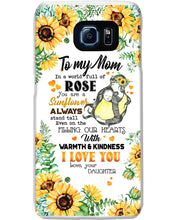 Load image into Gallery viewer, Gift For  Mama You're A Sunflowers Always Stand Tall   Trending Phone case
