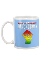 Load image into Gallery viewer, Juneteenth Happy Independence Day Meaningful Gift For Men Mug
