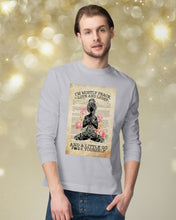 Load image into Gallery viewer, I'm Mostly Peace Love And Light Yoga Gift For Yoga Lovers Unisex Long Sleeve
