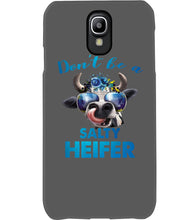 Load image into Gallery viewer, Don't Be A Salty Heifer Gift For Women Phone case
