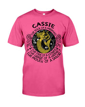 Load image into Gallery viewer, Gift For Cassie Girl The Soul Of A Mermaid Guys Tee
