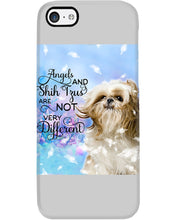 Load image into Gallery viewer, Angels And Shih Tzu Are Not Different Gift For Dog Lovers Phone case

