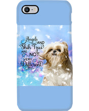 Load image into Gallery viewer, Angels And Shih Tzu Are Not Different Gift For Dog Lovers Phone case

