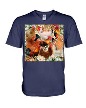 Load image into Gallery viewer, Lovely Phone Case With Flowers Gift For Chicken Lovers Guys V-Neck

